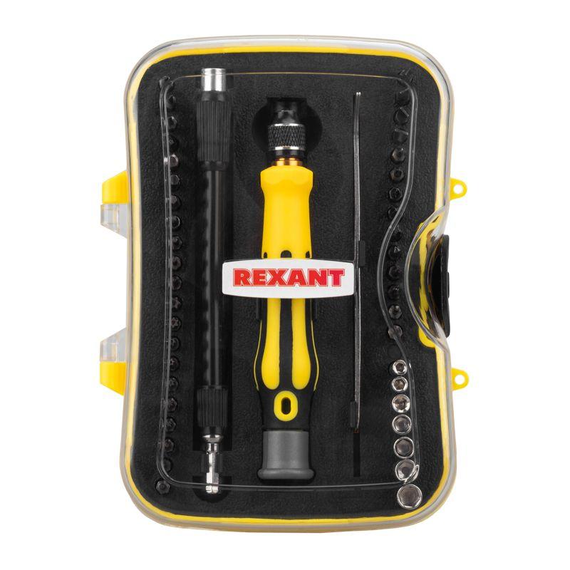  Набор отверток для точечных работ 45 предметов Rexant 12-4706 фото в каталоге от BTSprom.by