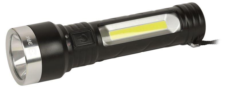 фонарь аккумуляторный универсальный ua-501 cob + led 5вт резина эра б0052743 от BTSprom.by