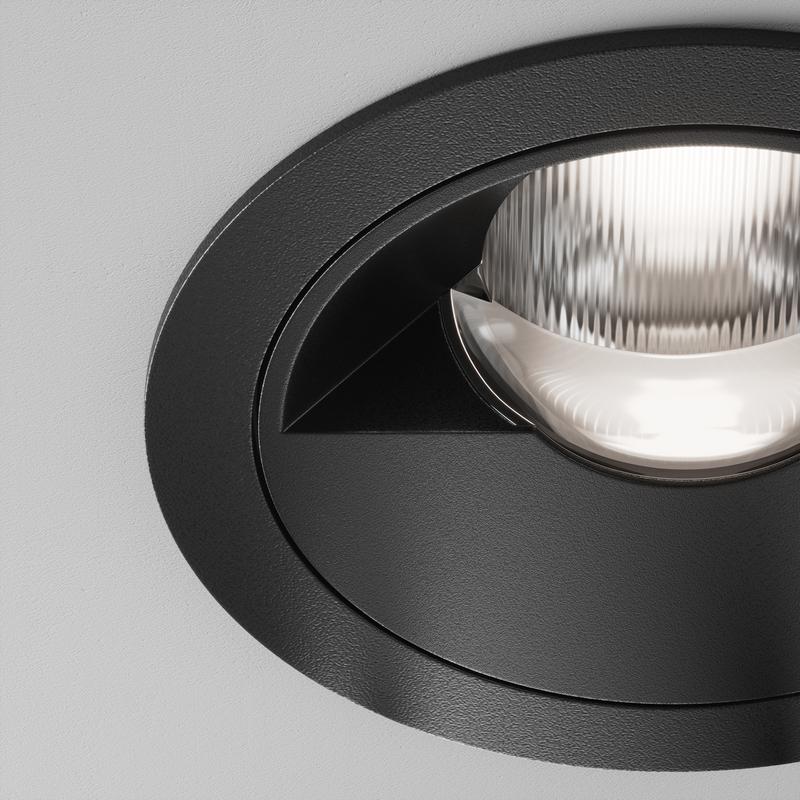  Светильник Parete 12Вт 2700К-3000К-4000К 36град. встраив. Maytoni DL100-12W2.7-3-4K-RD-B фото в каталоге от BTSprom.by