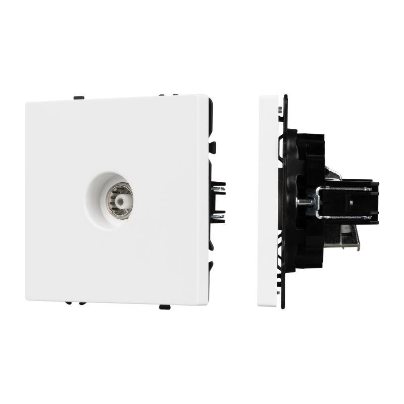 механизм телевизионной розетки sct-nobe-mtv1-sfpl-wh бел. кварц arlight 054292 от BTSprom.by