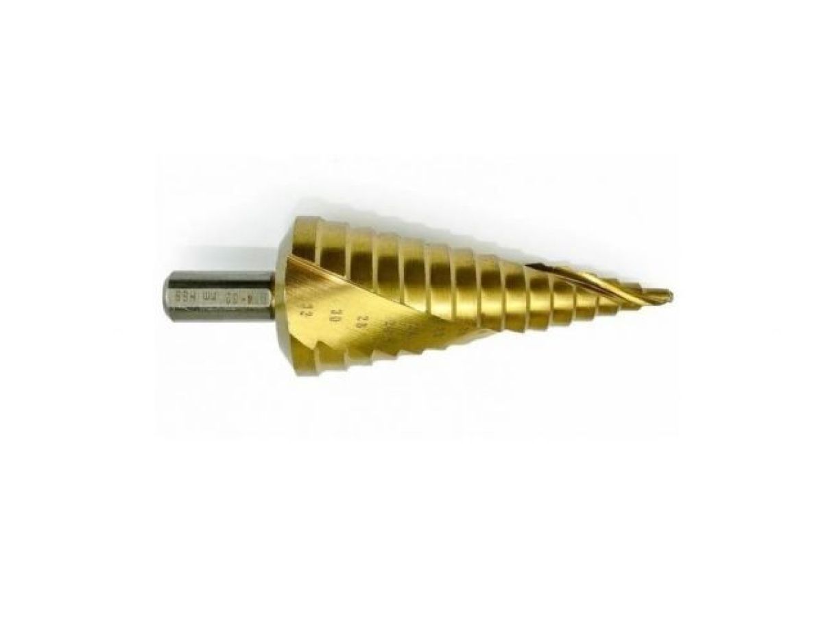 сверло ступенчатое hss tin с спиральным желобком, 4-32, 6 мм (makita) d-40191 от BTSprom.by