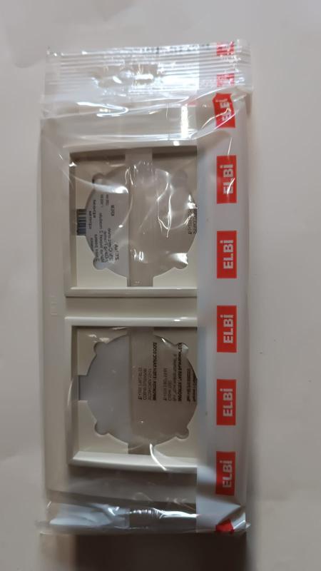 рамка 2-м zena крем. abb 500-010300-226 от BTSprom.by