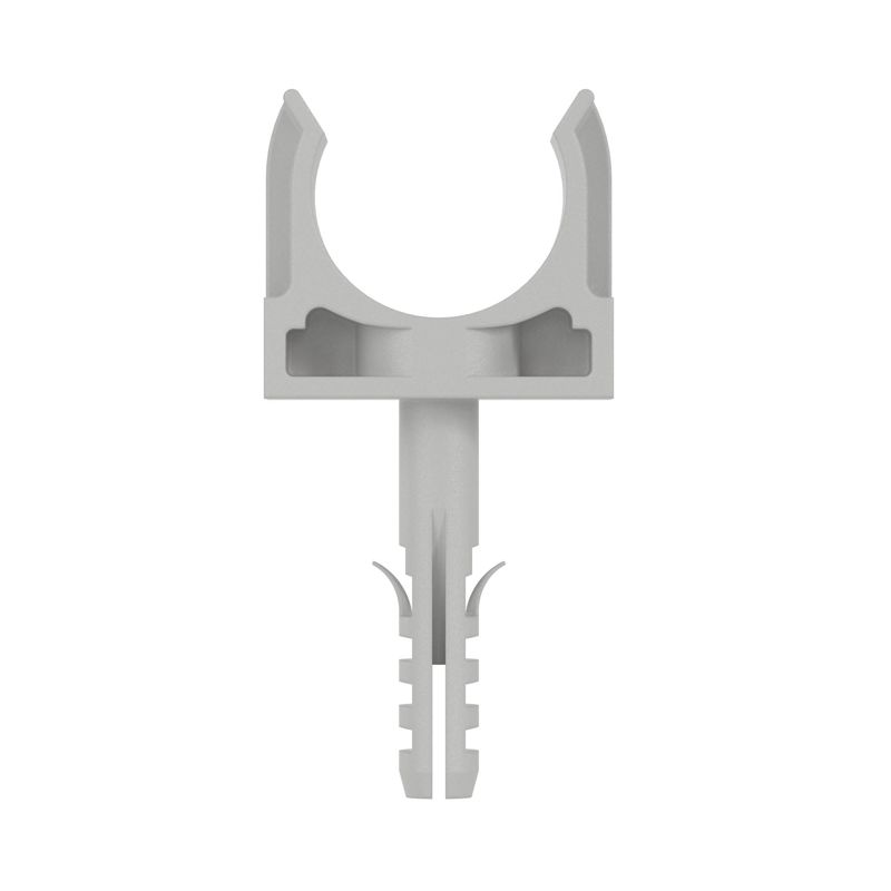  Держатель для труб (клипса) d20мм с защелкой и дюбелем (уп.5шт) DKC 51320R5 фото в каталоге от BTSprom.by