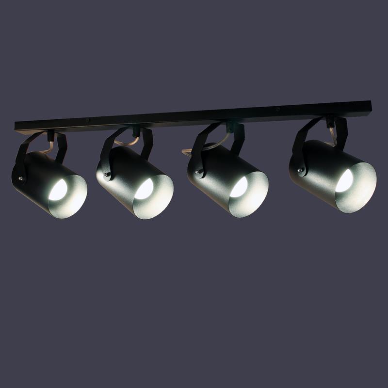  Светильник "Трек" НПБ 01-4х60-514 черн.матов./черн. ИУ Элетех 1005404531 фото в каталоге от BTSprom.by