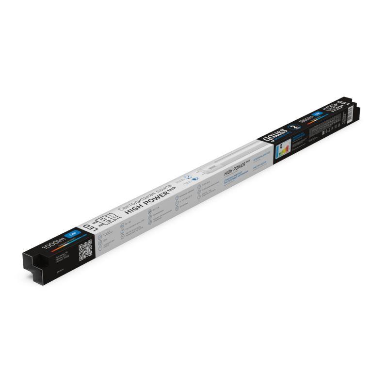 Лампа светодиодная Elementary 12Вт трубчатая 6500К холод. бел. G13 1000лм стекло GAUSS 93032 фото в каталоге от BTSprom.by