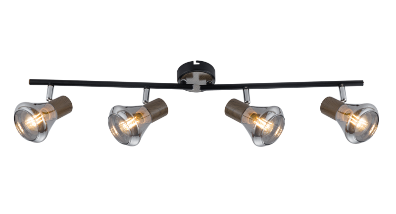 светильник настенно-потолочный спот pavla 7028-704 4хe14 40вт поворотный rivoli б0047113 от BTSprom.by