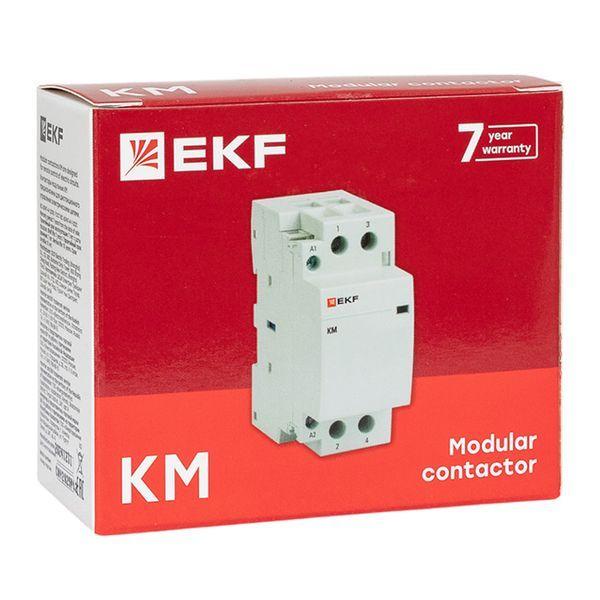  Контактор модульный КМ 32А NО+NC (2 мод.) EKF km-2-32-11 фото в каталоге от BTSprom.by