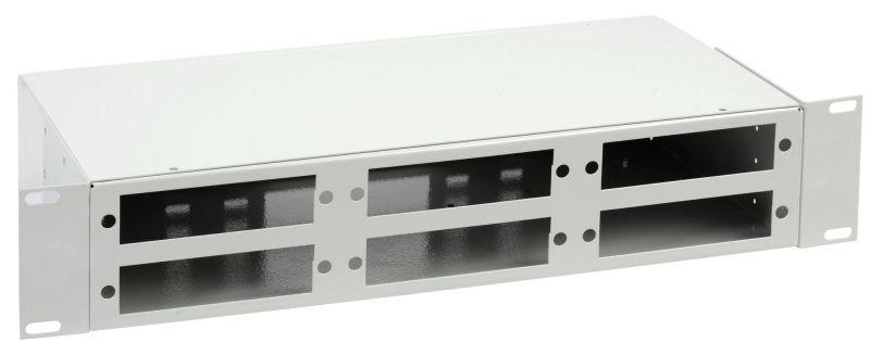 кросс оптический распред. 2u до 48 портов (без планок под 8п-6шт) itk fobx48-2u-000 от BTSprom.by