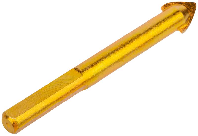  Сверло универсальное по кафелю стеклу керамограниту бетону кирпичу 12х85мм трехгранный хвостовик КУРС 35177 фото в каталоге от BTSprom.by