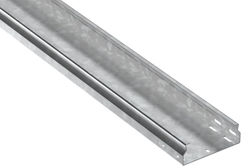 Лоток листовой неперфорир. 50х150 L2500 сталь 2.0мм HDZ ESCA 7 IEK CLN10-050-150-200-D25-HDZ от BTSprom.by