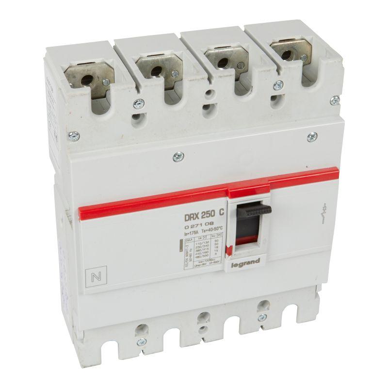 выключатель автоматический 4п 175а 18ка drx250 стационарн. leg 027108 от BTSprom.by