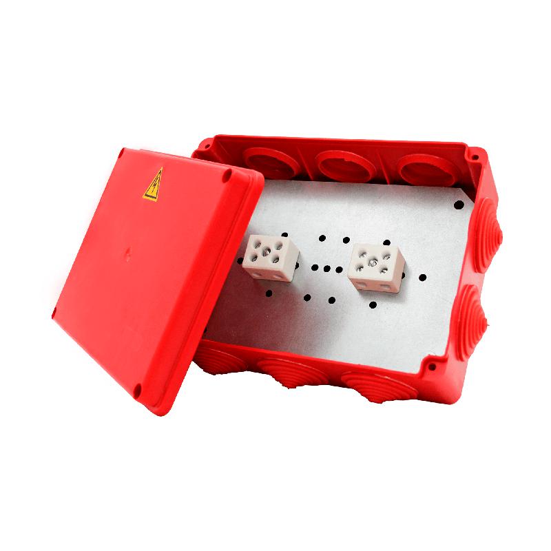  Коробка распределительная огнестойкая 190х140х70мм IP54 КРОПС-П5 FRJB-KM-P5-25-10-КРОПС-IP54 КРОПС-П5 для кабелей до 25кв.мм 10 клемм КМ KR0076 фото в каталоге от BTSprom.by