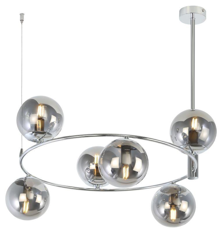 люстра pauline 6 е14 40вт 3104-306 модерн б0051259 rivoli б0051259 от BTSprom.by