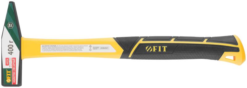  Молоток кованый Профи 400г фибергласовая усилен. ручка FIT 44334 фото в каталоге от BTSprom.by
