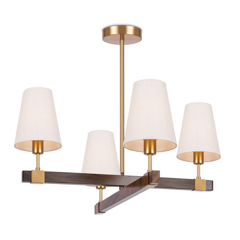  Светильник Fusion 40Вт E14х4 IP20 подвесной Freya FR5268PL-04B фото в каталоге от BTSprom.by