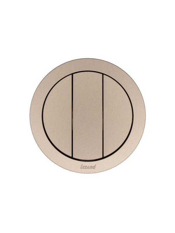  Выключатель 3-кл. СП OSEN механизм титан LEZARD 743-3788-109 фото в каталоге от BTSprom.by