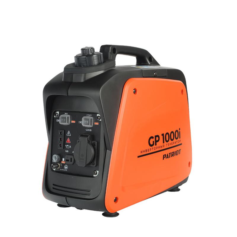 бензогенератор инверторный gp 1000i 0.7/0.9квт уровень шума 58 db 8.5кг patriot 474101025 от BTSprom.by