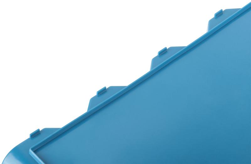  Лоток для крепежа пластиковый 375х225х160мм син. MOS 65699М фото в каталоге от BTSprom.by