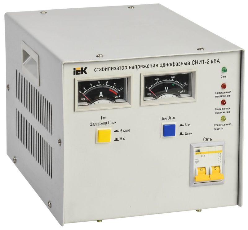 стабилизатор напряжения сни 1/220 2.0ква 1ф iek ivs10-1-02000 от BTSprom.by