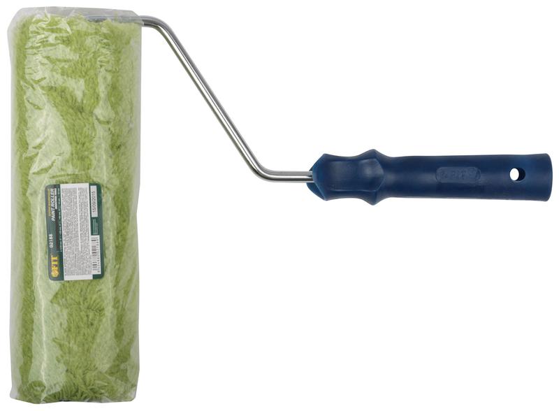  Валик "Профи" полиакриловый нитяной зел. бюгель 8мм d58/94мм ворс 18мм 230мм FIT 02188 фото в каталоге от BTSprom.by