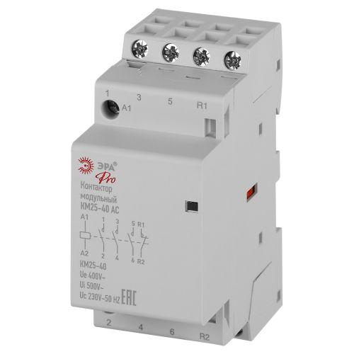 контактор модульный км25-40 ас pro no-902-332 эра б0062321 от BTSprom.by
