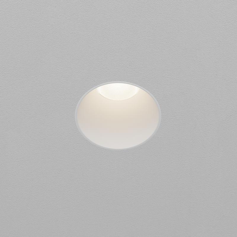  Светильник Dip 10Вт 4000К 50град. встраив. Maytoni DL120-10W-4K-TRS-W фото в каталоге от BTSprom.by