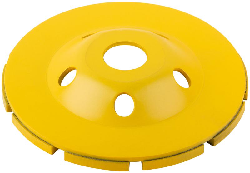  Диск шлифовальный алмазный посадочный диаметр 22.2мм сегментный двойн. ряд 125мм FIT 39517 фото в каталоге от BTSprom.by