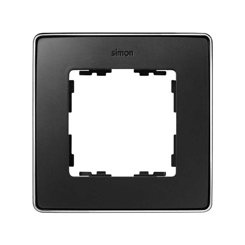 рамка 1-м simon82 detail хром/графит simon 8201610-241 от BTSprom.by рамка 1-м simon82 detail хром/графит simon 8201610-241 от BTSprom.by