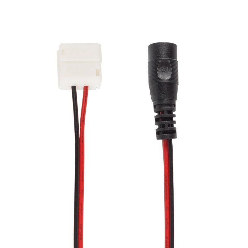  Коннектор питания с джеком для одноцвет. LED лент 10мм влагозащ. (уп.10шт) Lamper 144-104 фото в каталоге от BTSprom.by