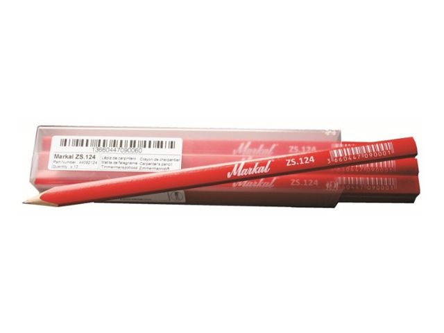карандаш разметочный плотницкий 24см zs.124 markal (по дереву) 44091124 от BTSprom.by
