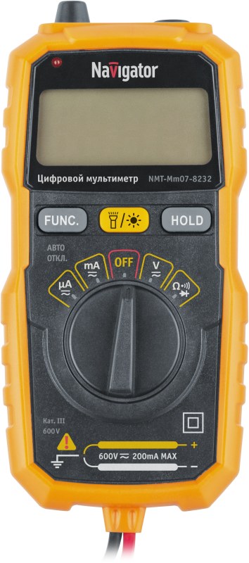 мультиметр 93 592 nmt-mm07-8232 (8232) navigator 93592 от BTSprom.by