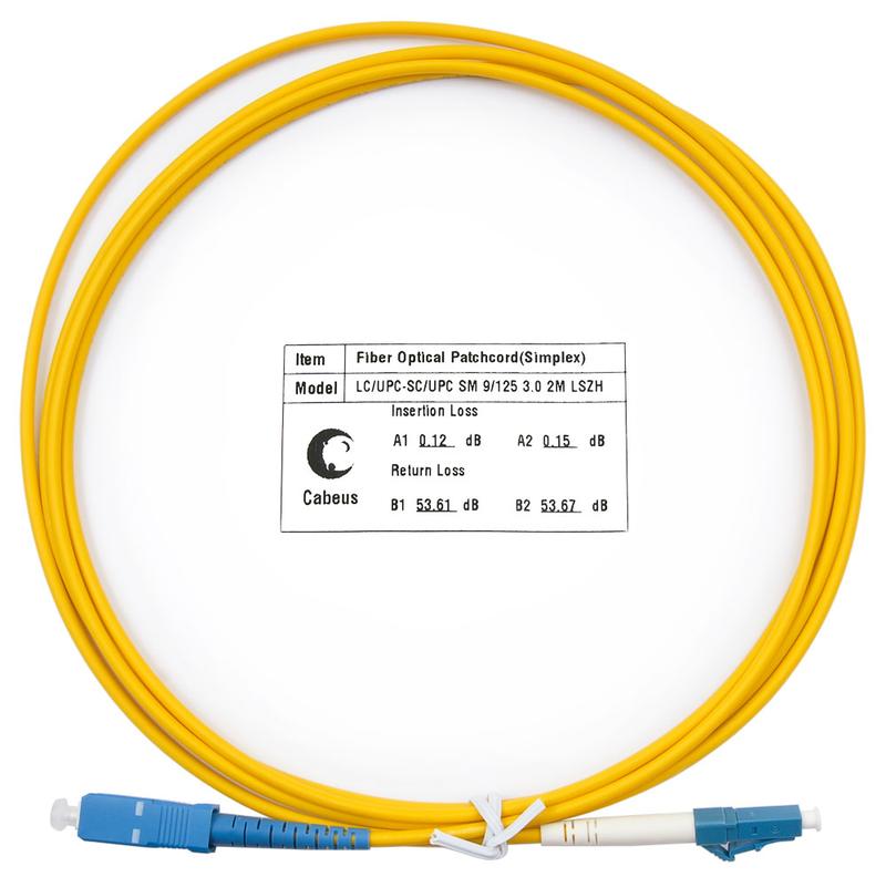 шнур оптический fop(s)-9-lc-sc-2m simplex lc-sc 9/125 sm 2м lszh cabeus 7378c от BTSprom.by