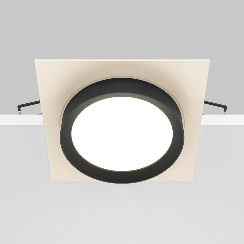  Светильник Hoop 1х12Вт GX53 встраив. Maytoni DL086-GX53-SQ-WB фото в каталоге от BTSprom.by