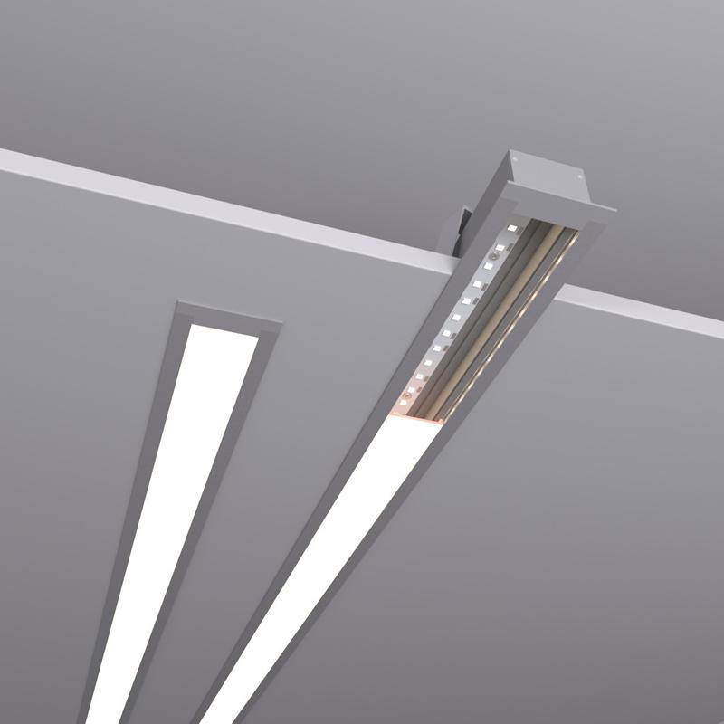 светильник светодиодный rve-pls4932-1470-v 39вт 4000к 1470х49х32мм линейный встраив. ral9006 муар сер. rvelektro rve00018544 от BTSprom.by