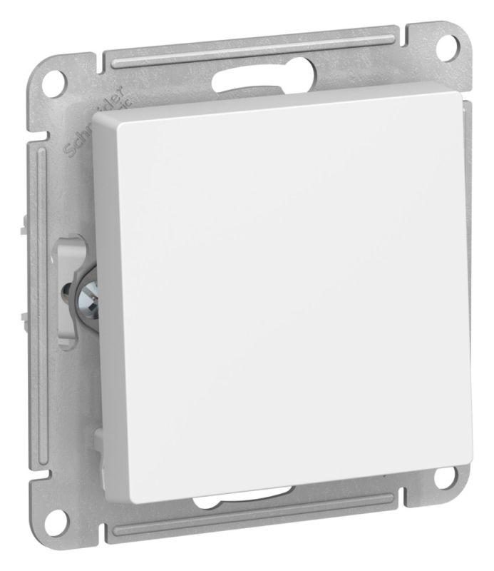  Выключатель AtlasDesign (сх. 1) 10AX с самовозвратом механизм лотос SE ATN001315 фото в каталоге от BTSprom.by