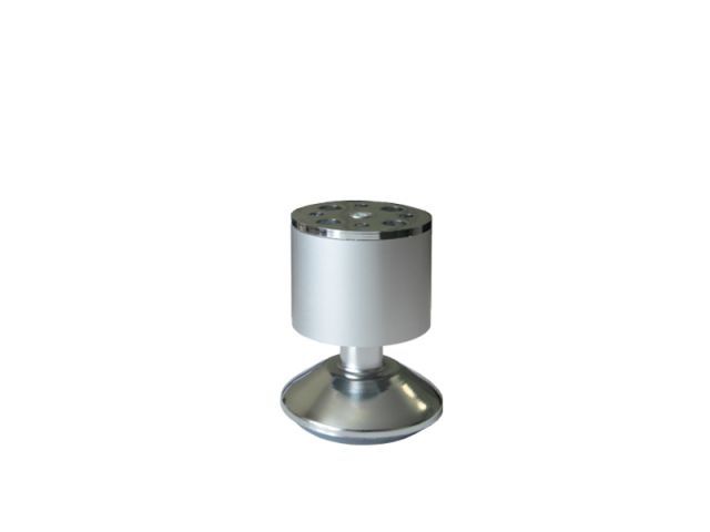 опора мебельная круглая d50 79-86 мм, алюмин. starfix smf-5968 от BTSprom.by