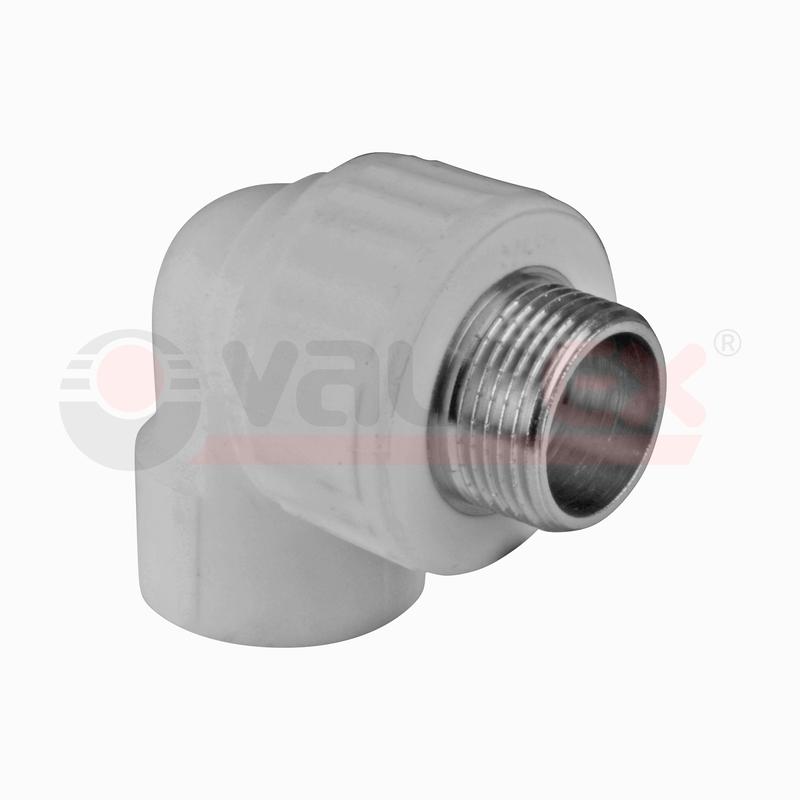 угольник переходной с наружной резьбой 20х1/2дюйм (125/25) сер. valfex 10126020г от BTSprom.by
