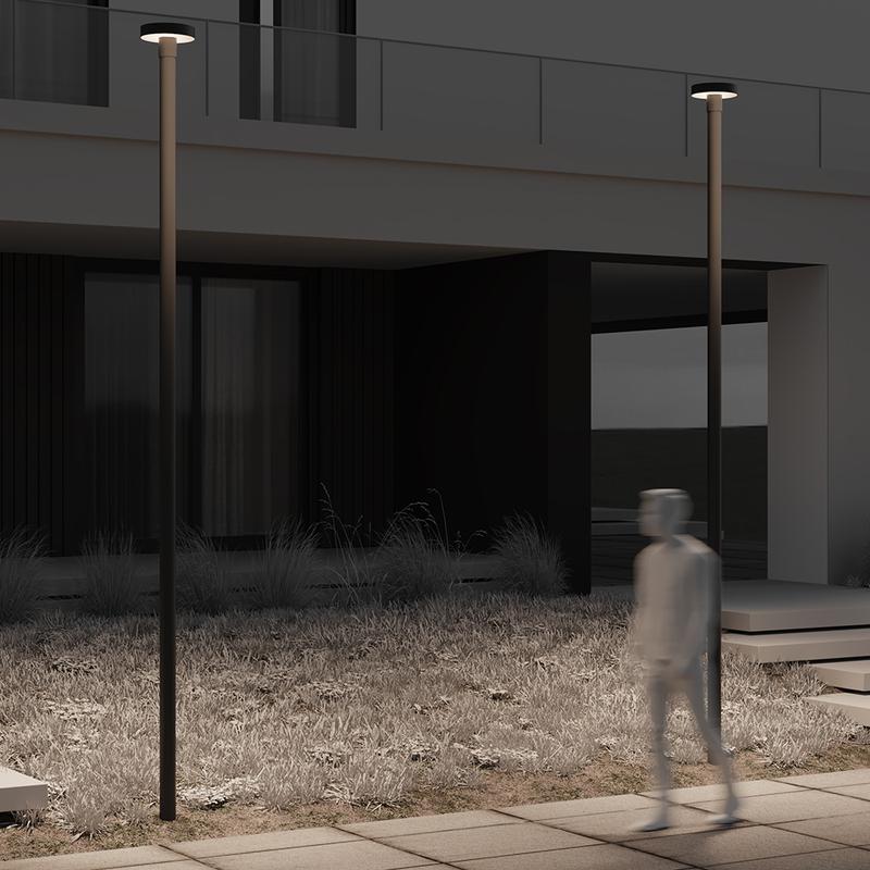  Светильник Katto 30Вт 3000К IP65 парковый Maytoni O471H-L30GF3K фото в каталоге от BTSprom.by