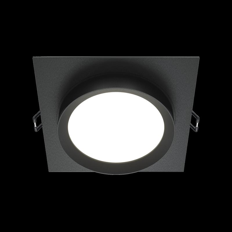  Светильник Hoop 1х12Вт GX53 встраив. Maytoni DL086-GX53-SQ-B фото в каталоге от BTSprom.by