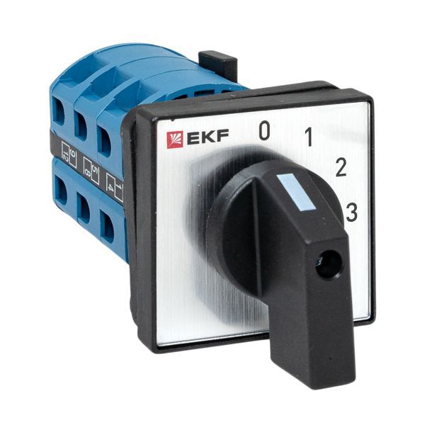переключатель кулачковый пк-1-102 2п 25а "0-1-2-3" ekf pk-1-102-25 от BTSprom.by