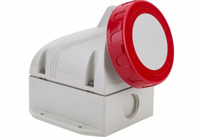 розетка настенная артикул dis5181657t ip67 16а 3p+e+n 400в dkc dis5181657ts от BTSprom.by