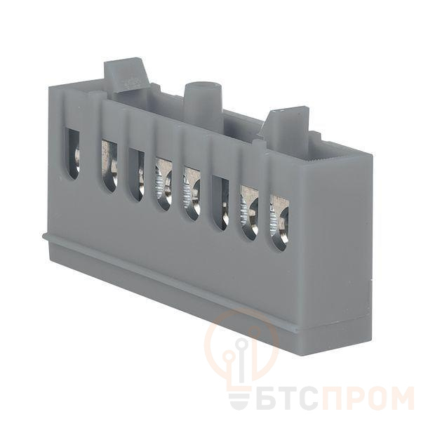 Шина L "фаза" 6х9 8 отверстий серый изолированный корпус на DIN-рейку латунь PROxima EKF sn0-63-8-is фото в каталоге от BTSprom.by  Шина L "фаза" 6х9 8 отверстий серый изолированный корпус на DIN-рейку латунь PROxima EKF sn0-63-8-is фото в каталоге от BTSprom.by