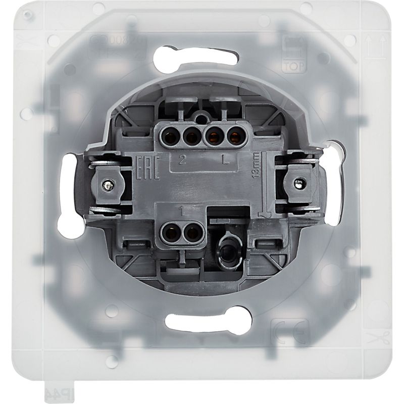  Переключатель 1-кл. Inspiria 10А IP44 250В 10AX механизм антрацит IEK 673673 фото в каталоге от BTSprom.by