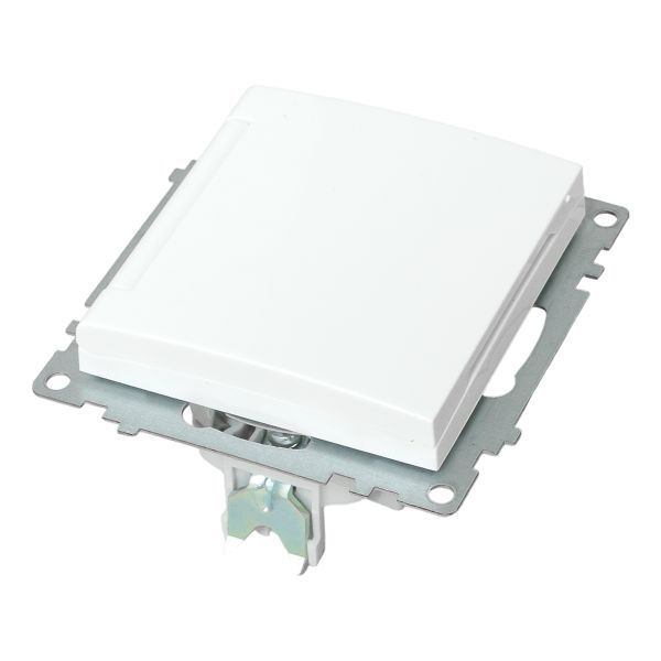  Механизм розетки 1-м Валенсия 16А IP44 с заземл. защ. шторки с крышкой бел. PROxima EKF EWV10-124-90 фото в каталоге от BTSprom.by