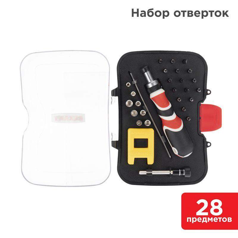  Набор отверток 28 предметов Rexant 12-4772 фото в каталоге от BTSprom.by