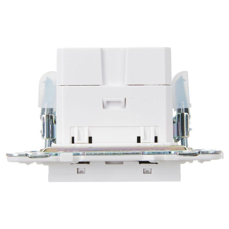  Розетка USB A+C 18Вт SKANDY SK-R13W арктич. бел. IEK SK-U22-018-K01 фото в каталоге от BTSprom.by