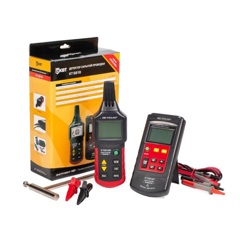  Детектор скрытой проводки KT 6818 PROLINE КВТ 86214 фото в каталоге от BTSprom.by
