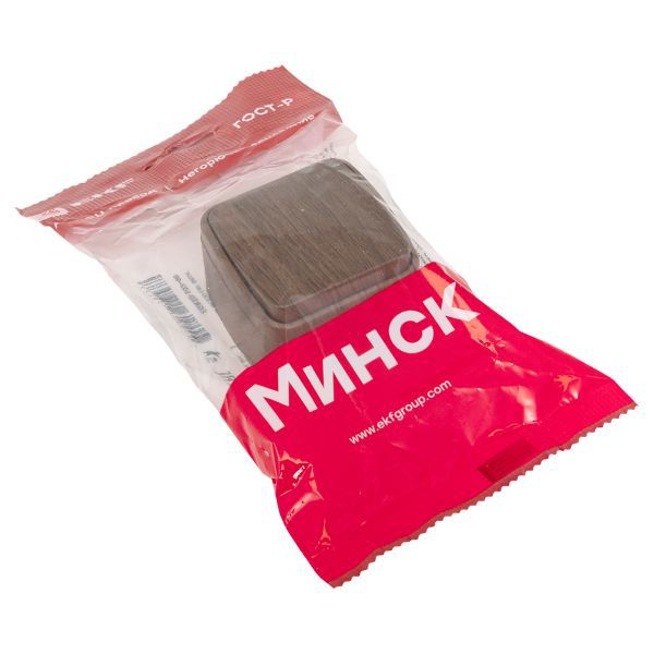  Выключатель 1-кл. 2п ОП Минск 10А IP20 темн. дерево EKF EGV10-021-40 фото в каталоге от BTSprom.by