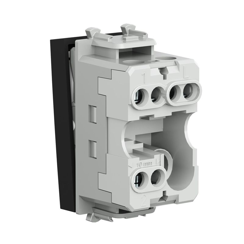  Переключатель модульный 1мод. Avanti "Черный матовый" DKC 4412111 фото в каталоге от BTSprom.by