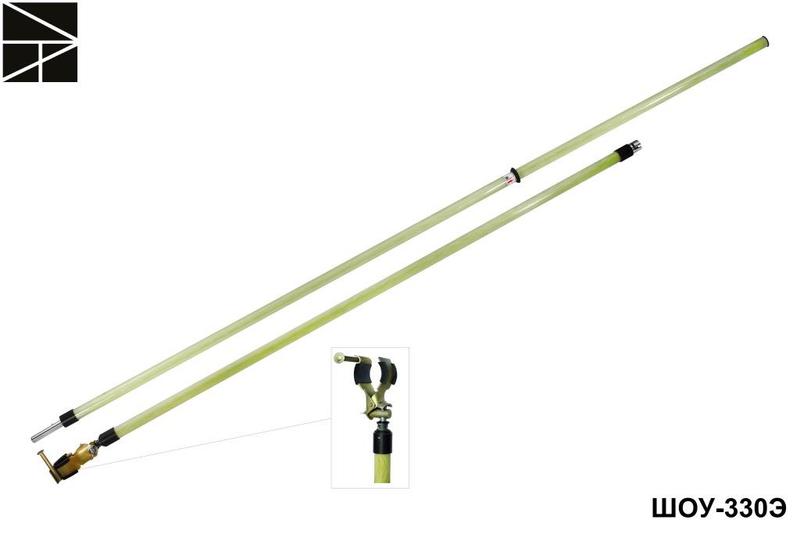 штанга изолирующая оперативная с универс. головкой шоу-330э с протоколом испытаний электро трейд et-sho121-p от BTSprom.by